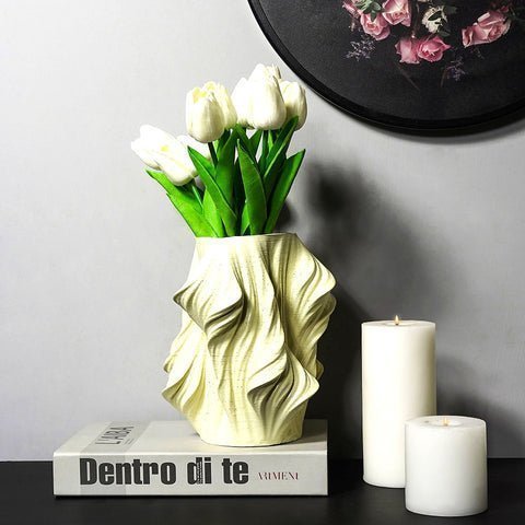 Surreal Gown In Wind Table Planter