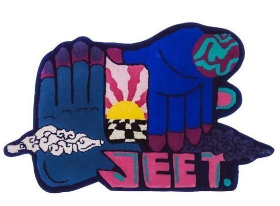 Jeet- Hypebeast rug (3x2 ft)
