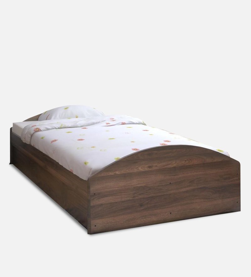 Addison Single Bed with Storage in Classic Walnut Finish - Image 5