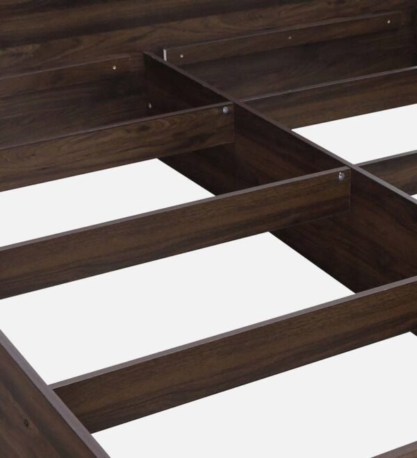 Akako King Size Bed In Walnut Finish - Image 6