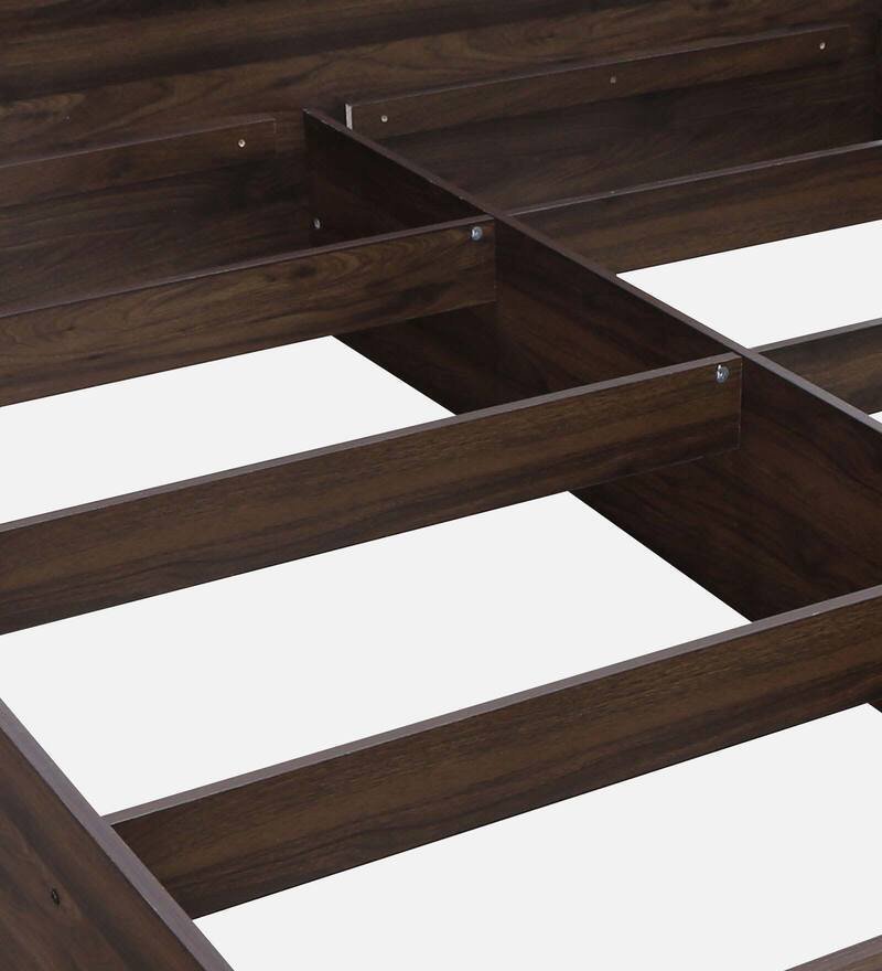 Akako King Size Bed In Walnut Finish - Image 6