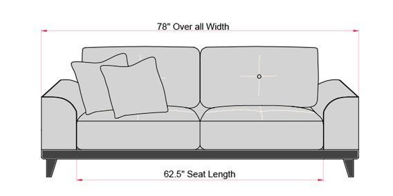 Antonio 3 Seater Sofa In Ash Grey Colour - Image 3