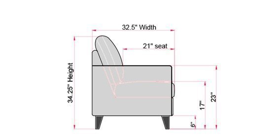 Antonio 3 Seater Sofa In Ash Grey Colour - Image 4