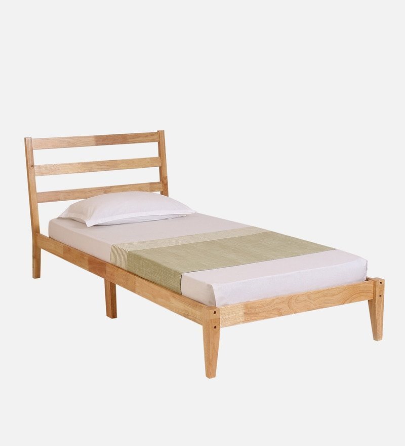 Aurora Single Bed In Natural Finish - Image 3