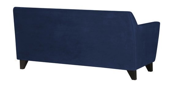 Bali 3 Seater Sofa In Velvet Blue Colour - Image 6