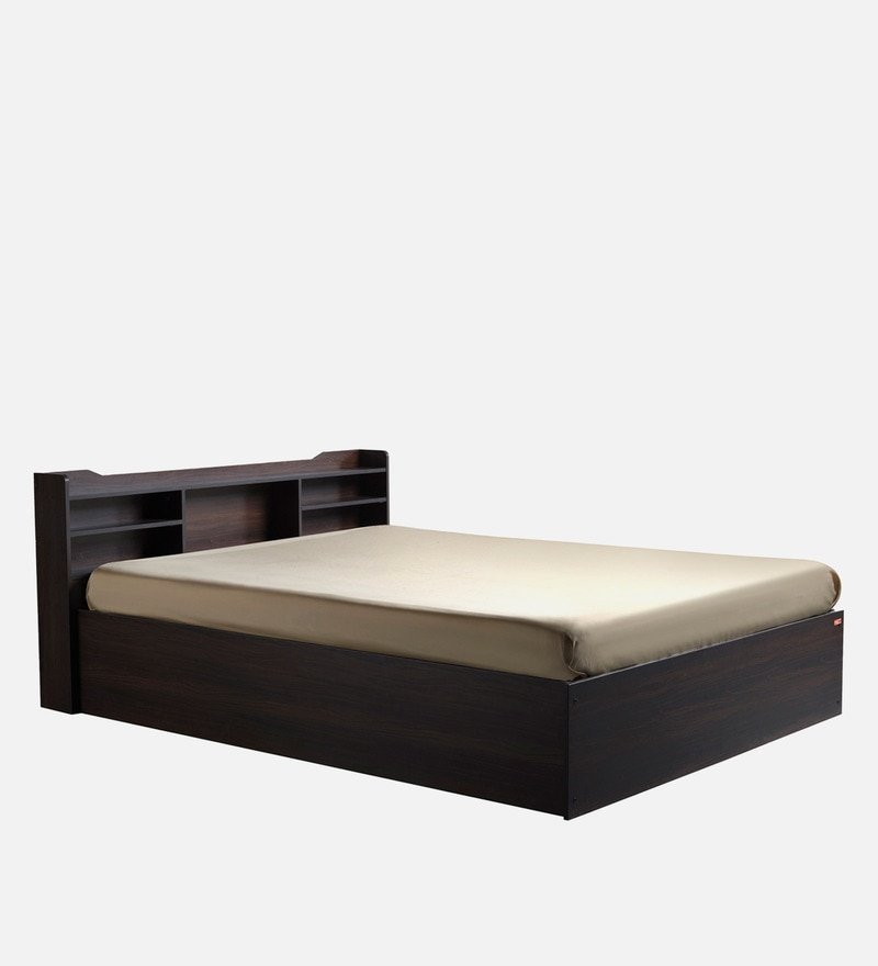 Bed ES King Size bed In Chestnut Dark Colour - Image 3
