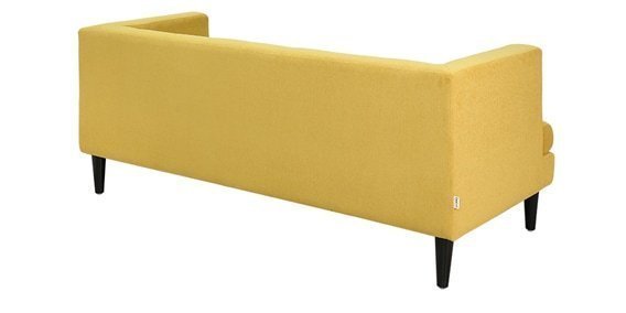 Copenhagen 3 Seater Sofa in Yellow Colour - Image 4