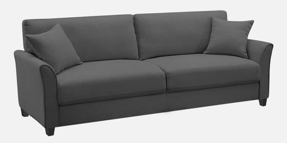 Daroo 3 Seater Sofa In Davy Grey Colour - Image 4