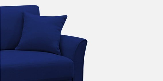Daroo 3 Seater Sofa In Imperial Blue Colour - Image 6