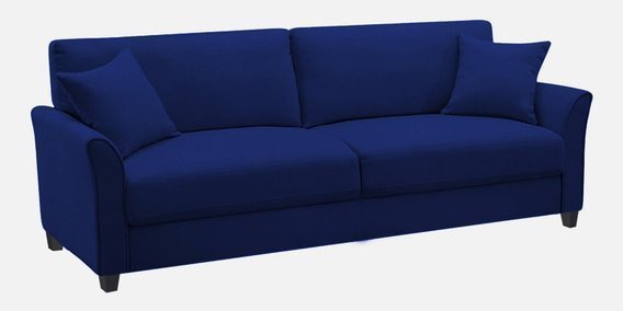 Daroo 3 Seater Sofa In Imperial Blue Colour - Image 3
