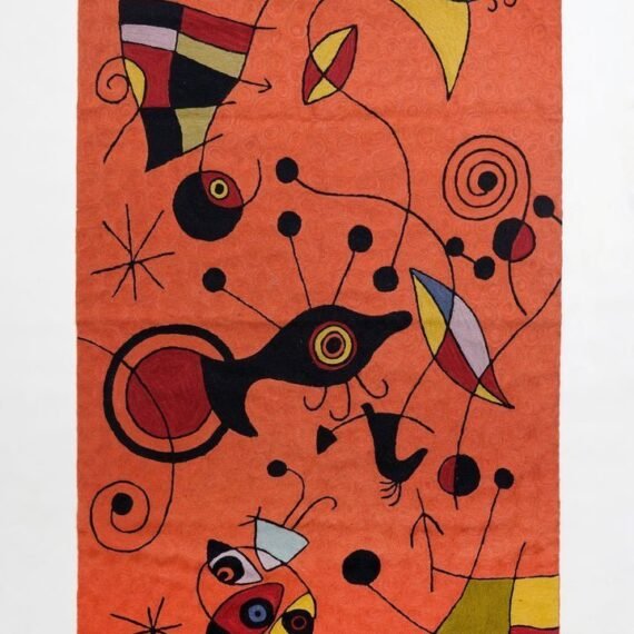 Joan Miro Aari Rust Rug