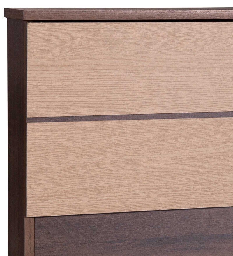 Shamon King Size Bed With Box Storage In Walnut Finish - Image 7