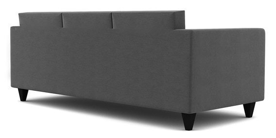 Snooky 3 Seater Sofa In Charcoal Grey Colour - Image 4